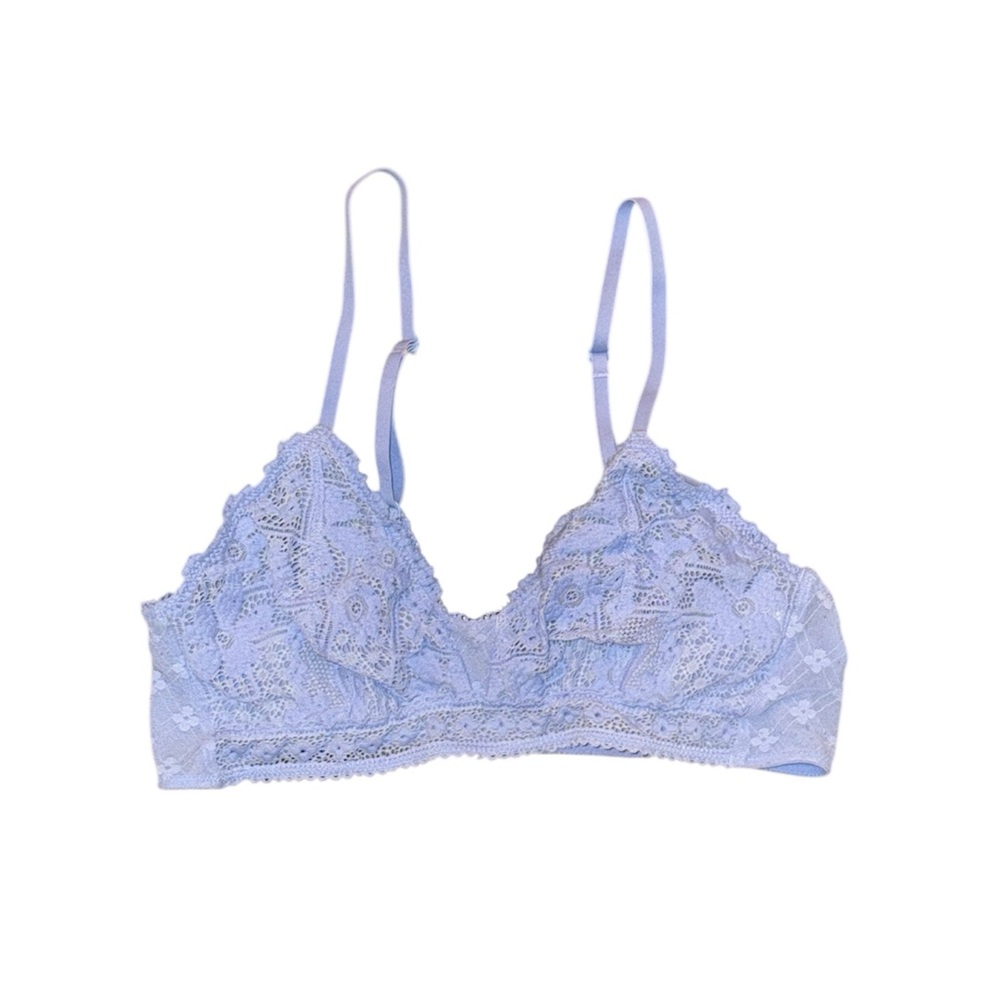 Aerie Blue Lace Bralette